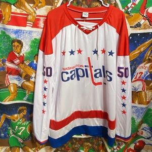 Washington Capitals 50th Year Anniversary Hockey Jersey